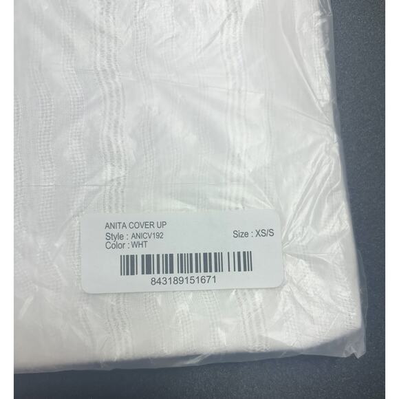 L*Space NWT Anita Button up Front Cover Up‎ in White Size XS/S MSRP $99 - Picture 4 of 5